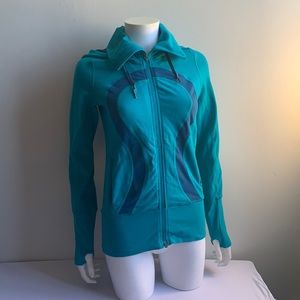 Lululemon Stride Jacket Turquoise Size 4
